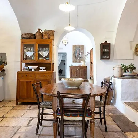 Villa Trulli Autentico Dipinto Martina Franca