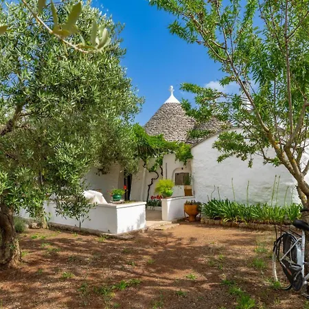 Villa Trulli Autentico Dipinto Martina Franca