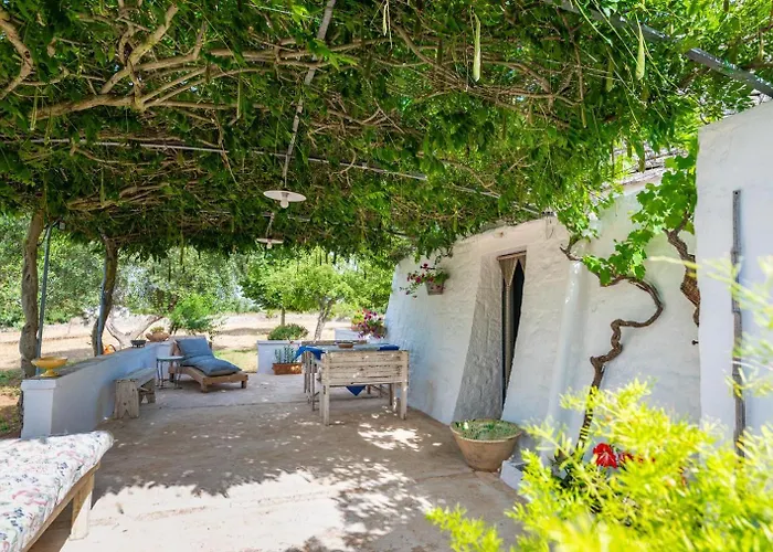 别墅 Trulli Autentico Dipinto *